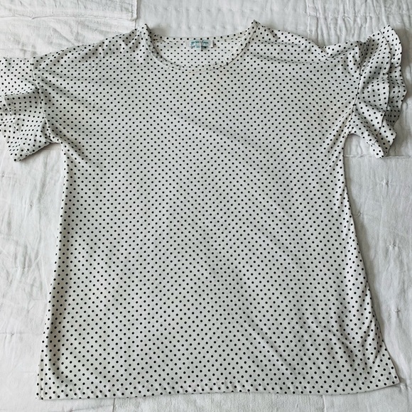 Grace & Lace polka dot top! - Picture 8 of 10